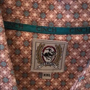 Cinch button down shirt